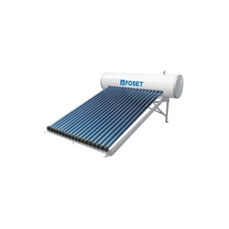 Calentador Solar Heat Pipe, 150L, 12 Tubos, 4 Personas