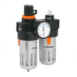 Filtro y regulador de presión de aire con módulo de lubricación