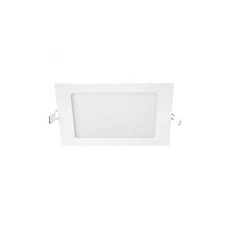 Luminario Led Slim De Empotrar Cuadrado, 6500K, 12W