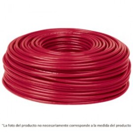 CABLE THHW-LS, 12 AWG, COLOR ROJO ROLLO 100 M