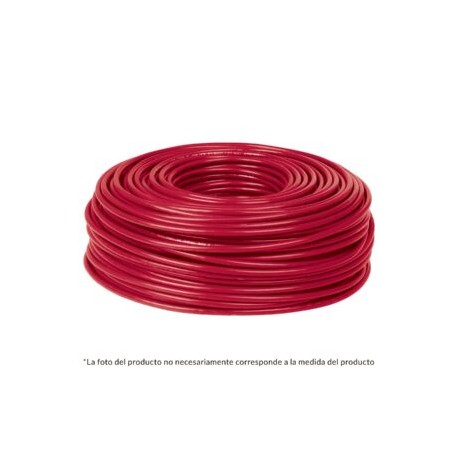 CABLE THHW-LS, 12 AWG, COLOR ROJO ROLLO 100 M