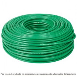 Cable THHW-LS, 10 AWG, color verde rollo 100 m